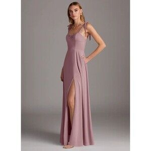 Azazie Marin - Dusty Rose - Size A16 - Unaltered - With Garment Bag - Pockets!